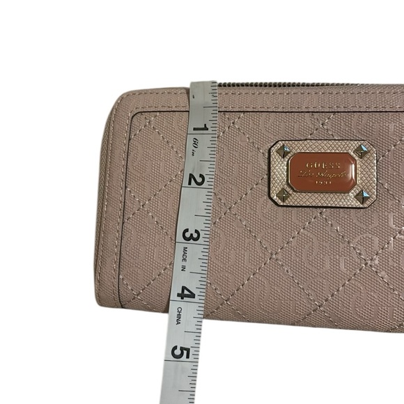 Guess Handbag and Wallet Los Angeles 1981 handbag and wallet ,topstitch fabric - Picture 12 of 16